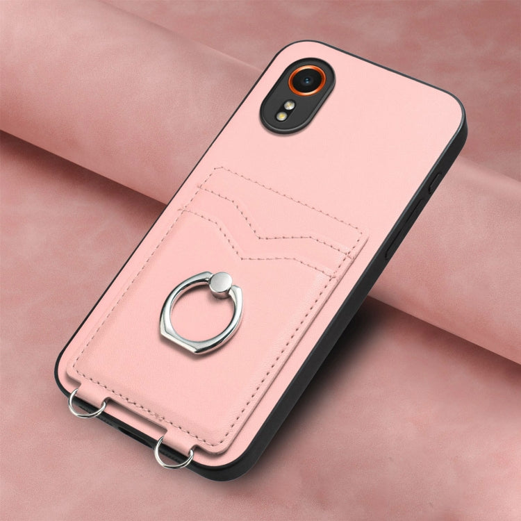 For Samsung Galaxy Xcover7 R20 Ring Card Holder Phone Case