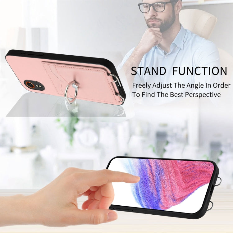 For Samsung Galaxy Xcover7 R20 Ring Card Holder Phone Case