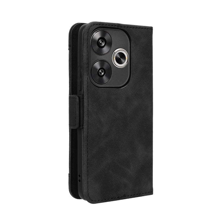 For Xiaomi Redmi Turbo 3 5G Skin Feel Calf Texture Card Slots Leather Phone Case