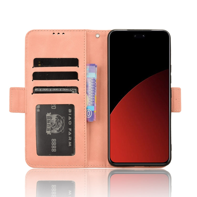 For Xiaomi Civi 4 Pro 5G Skin Feel Calf Texture Card Slots Leather Phone Case