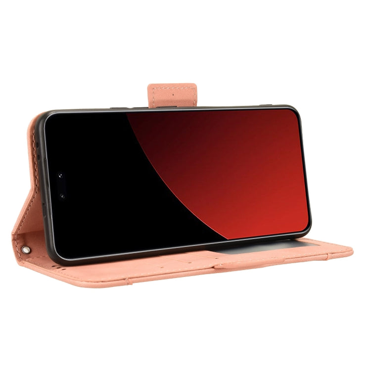 For Xiaomi Civi 4 Pro 5G Skin Feel Calf Texture Card Slots Leather Phone Case