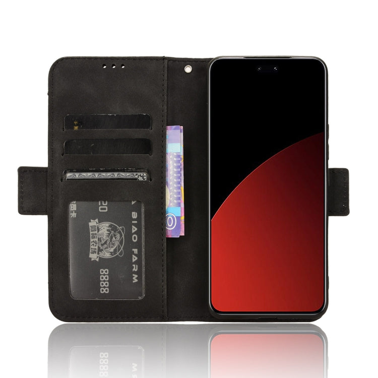 For Xiaomi Civi 4 Pro 5G Skin Feel Calf Texture Card Slots Leather Phone Case