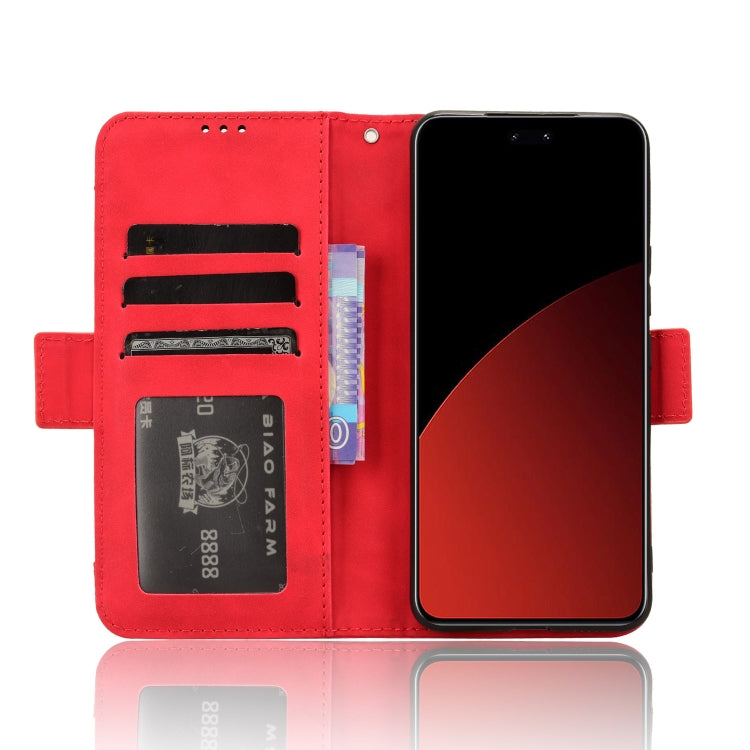 For Xiaomi Civi 4 Pro 5G Skin Feel Calf Texture Card Slots Leather Phone Case