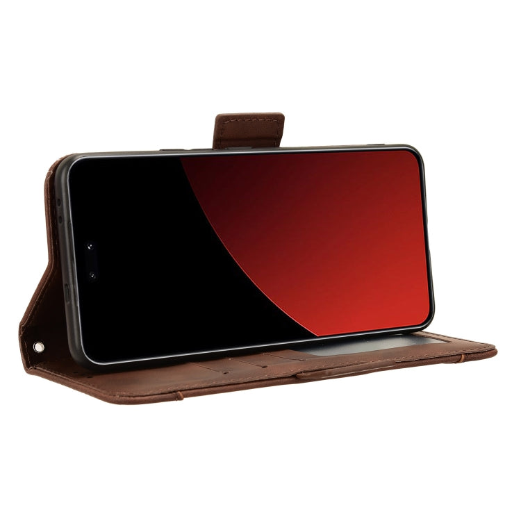 For Xiaomi Civi 4 Pro 5G Skin Feel Calf Texture Card Slots Leather Phone Case