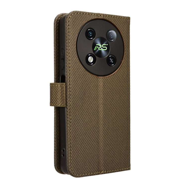 For Itel RS4 Diamond Texture Leather Phone Case