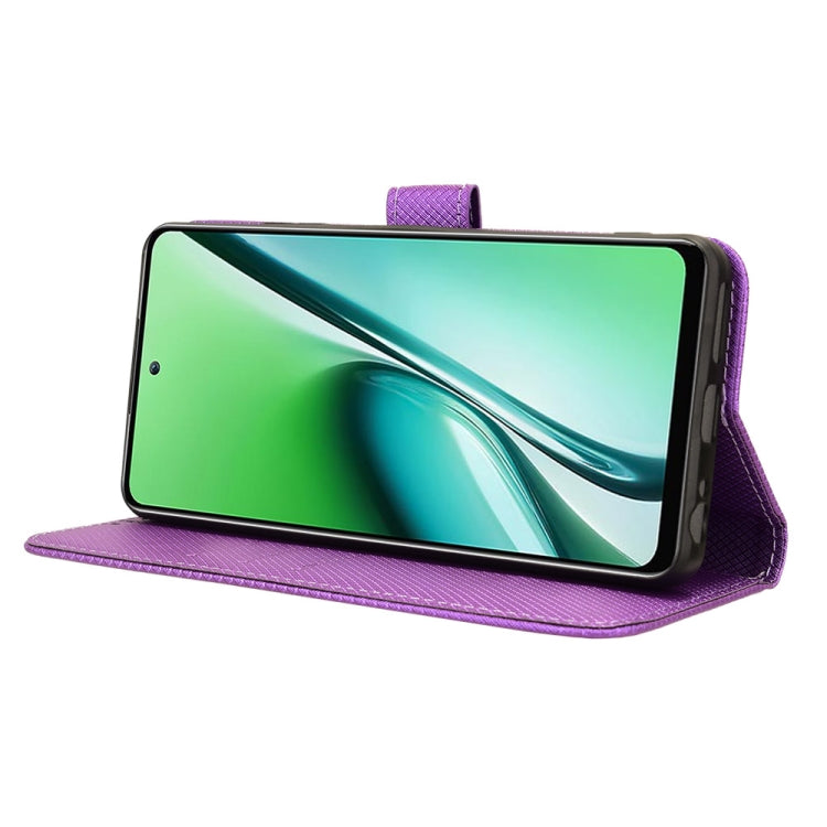 For Itel RS4 Diamond Texture Leather Phone Case