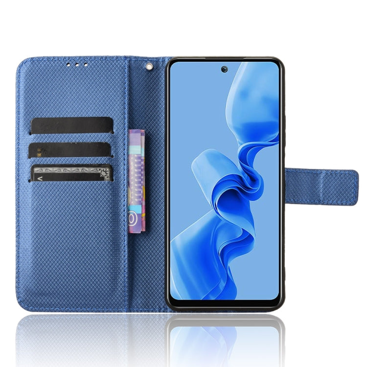 For Itel S24 4G Diamond Texture Leather Phone Case