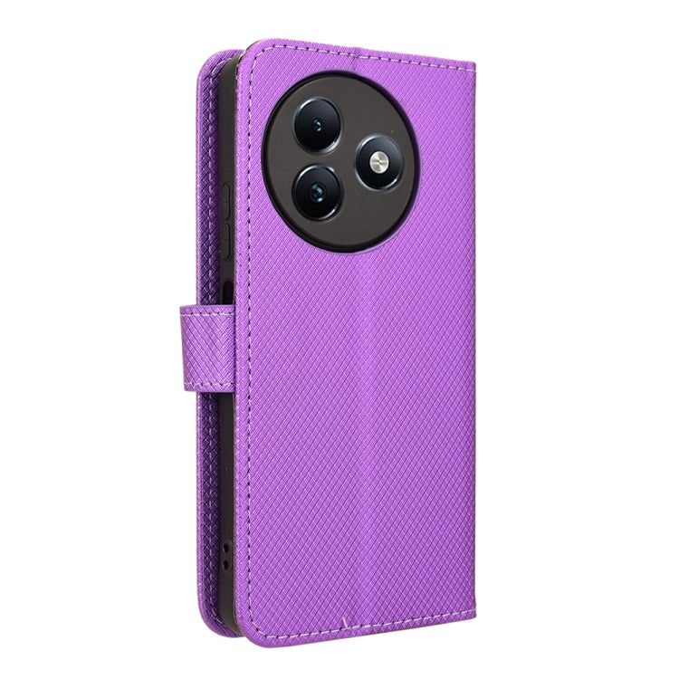 For Itel S24 4G Diamond Texture Leather Phone Case