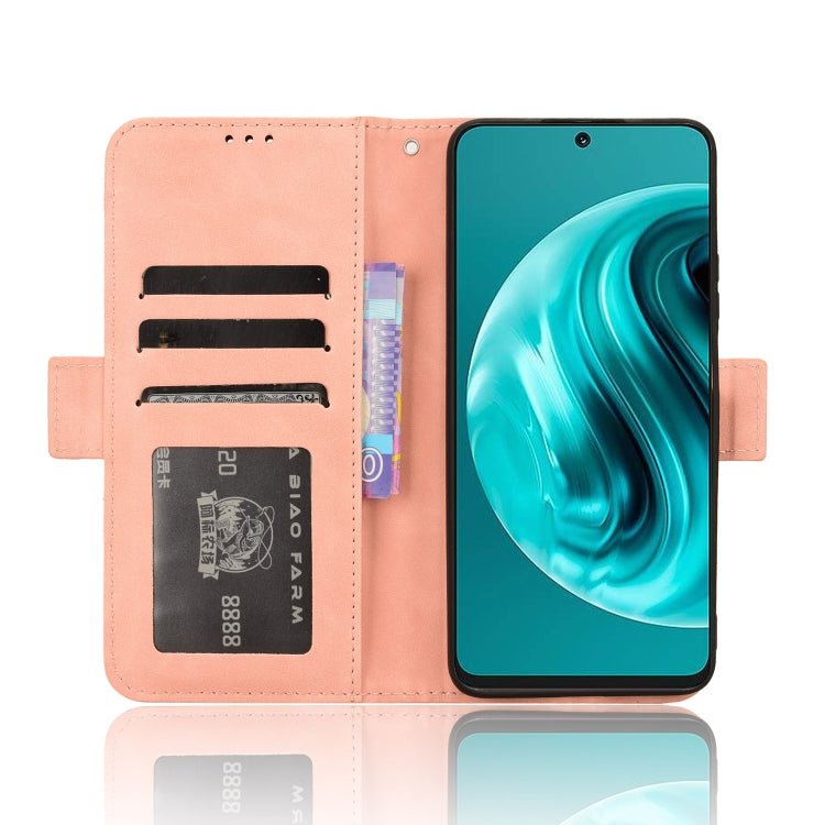 For Huawei nova 12i 4G / Enjoy 70 Pro 4G Skin Feel Calf Texture Card Slots Leather Phone Case