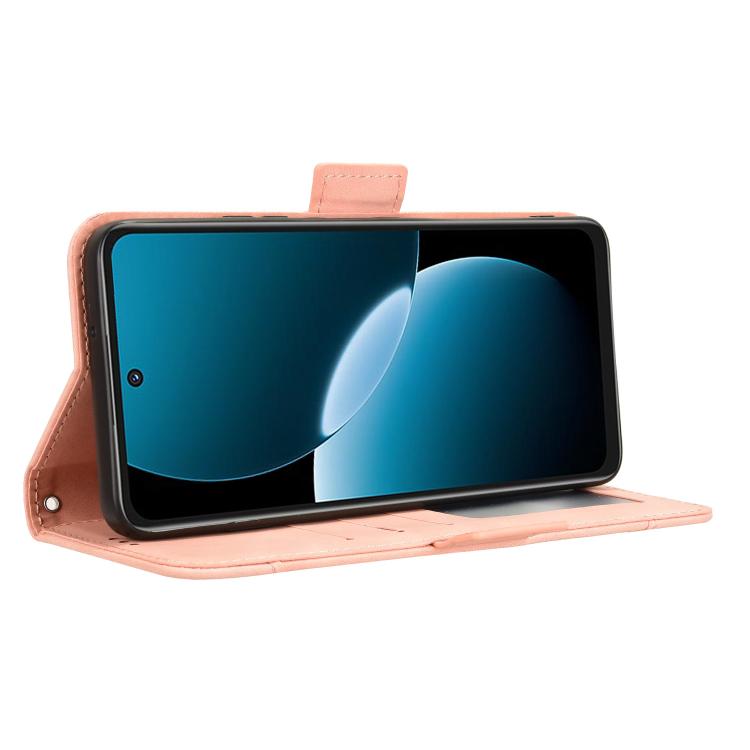 For Huawei Enjoy 80 4G / nova Y73 4G Skin Feel Calf Texture Card Slots Leather Phone Case
