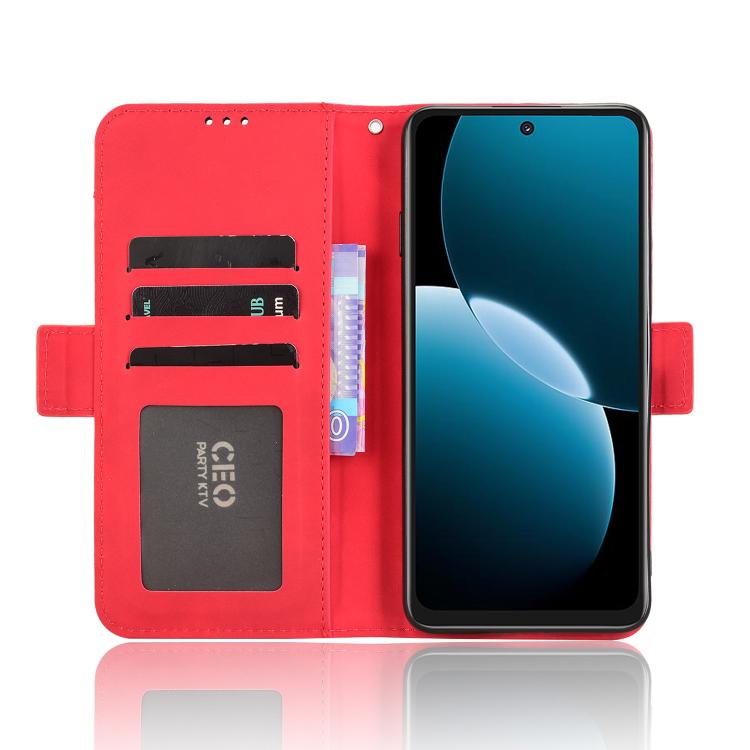 For Huawei Enjoy 80 4G / nova Y73 4G Skin Feel Calf Texture Card Slots Leather Phone Case