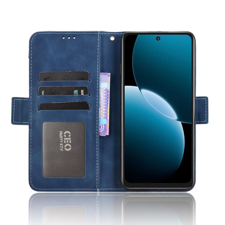 For Huawei Enjoy 80 4G / nova Y73 4G Skin Feel Calf Texture Card Slots Leather Phone Case
