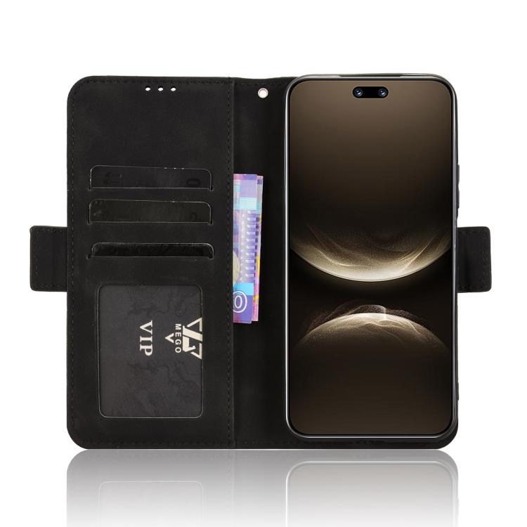 For Huawei nova 14 5G Skin Feel Calf Texture Card Slots Leather Phone Case