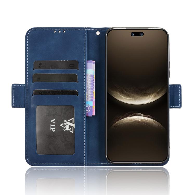 For Huawei nova 14 5G Skin Feel Calf Texture Card Slots Leather Phone Case