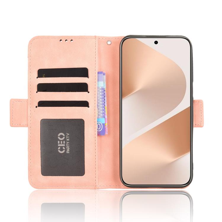 For Huawei Pura 80 5G Skin Feel Calf Texture Card Slots Leather Phone Case