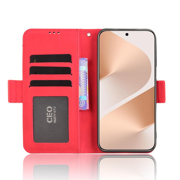 For Huawei Pura 80 5G Skin Feel Calf Texture Card Slots Leather Phone Case