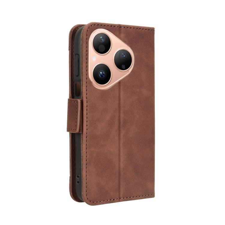 For Huawei Pura 80 5G Skin Feel Calf Texture Card Slots Leather Phone Case