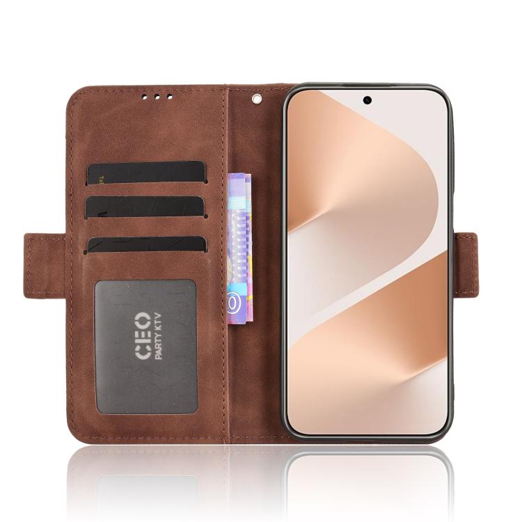 For Huawei Pura 80 5G Skin Feel Calf Texture Card Slots Leather Phone Case