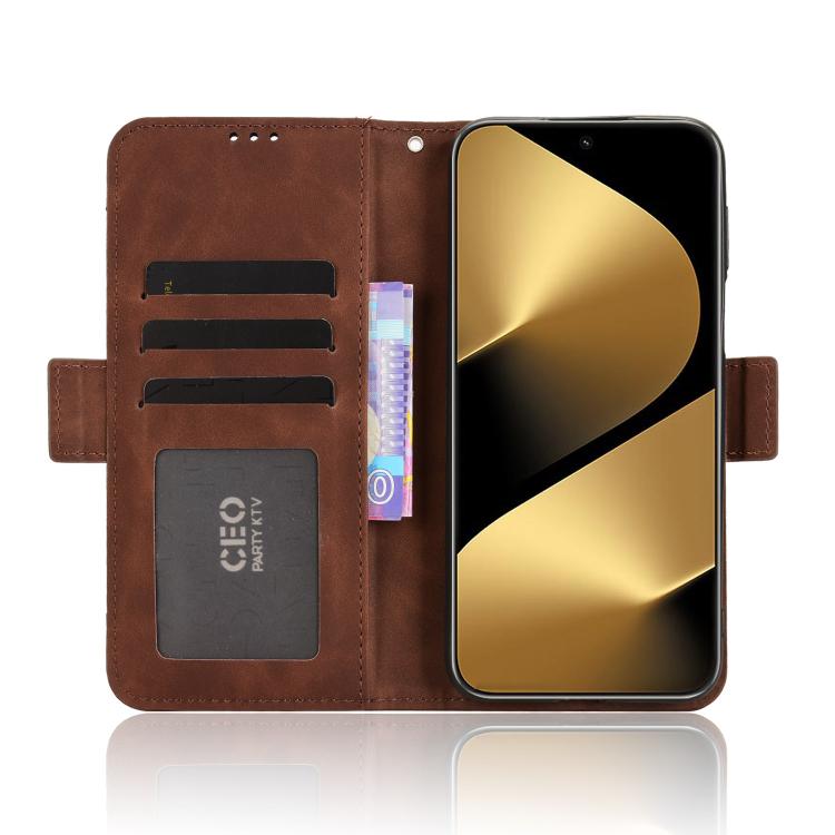 For Huawei Pura 80 Pro 5G / 80 Pro+ 5G Skin Feel Calf Texture Card Slots Leather Phone Case