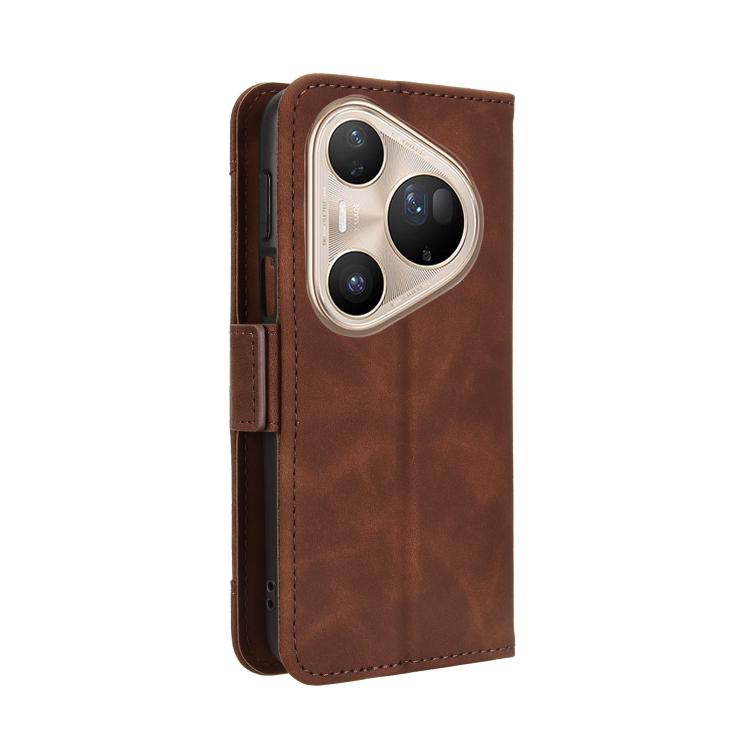 For Huawei Pura 80 Ultra 5G Skin Feel Calf Texture Card Slots Leather Phone Case