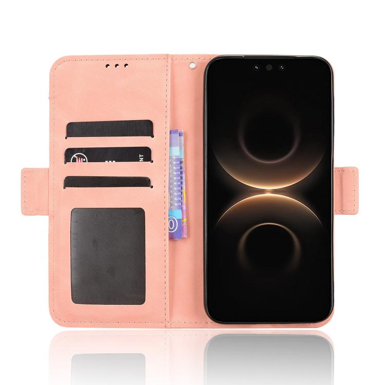 For Huawei Mate 80 Pro / 80 Skin Feel Calf Texture Card Slots Leather Phone Case