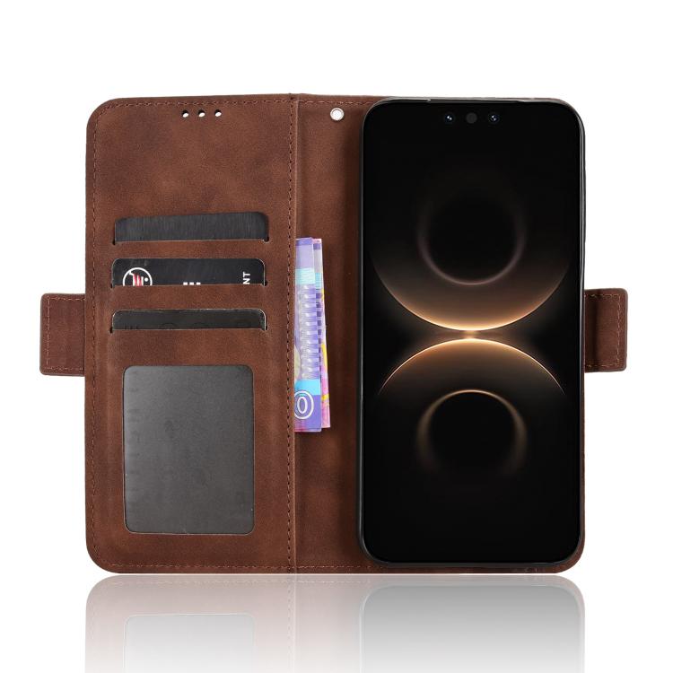 For Huawei Mate 80 Pro / 80 Skin Feel Calf Texture Card Slots Leather Phone Case