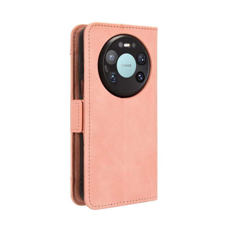 For Huawei Mate 80 Pro Max Skin Feel Calf Texture Card Slots Leather Phone Case