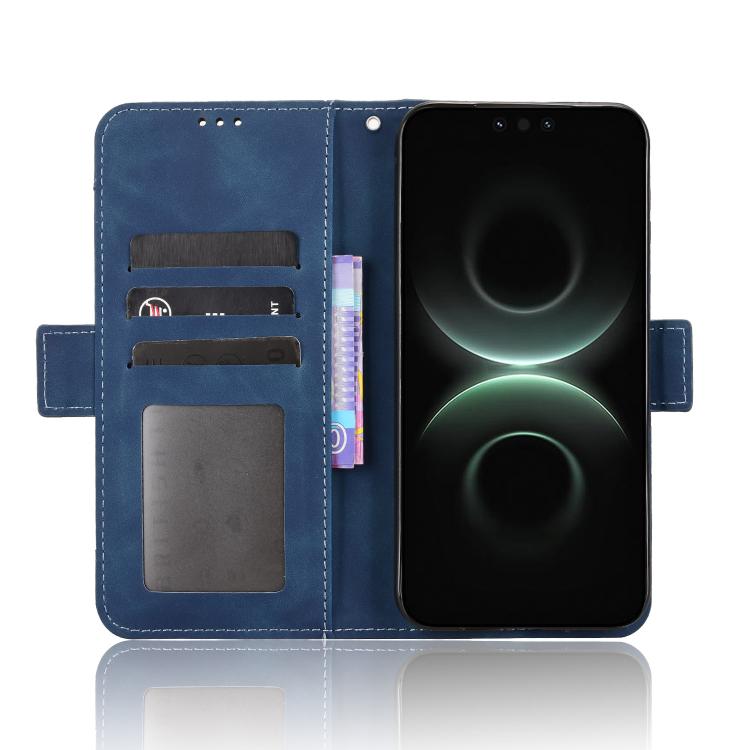 For Huawei Mate 80 Pro Max Skin Feel Calf Texture Card Slots Leather Phone Case