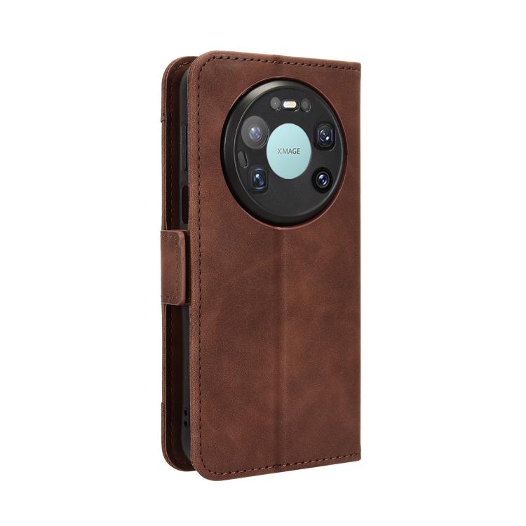 For Huawei Mate 80 Pro Max Skin Feel Calf Texture Card Slots Leather Phone Case