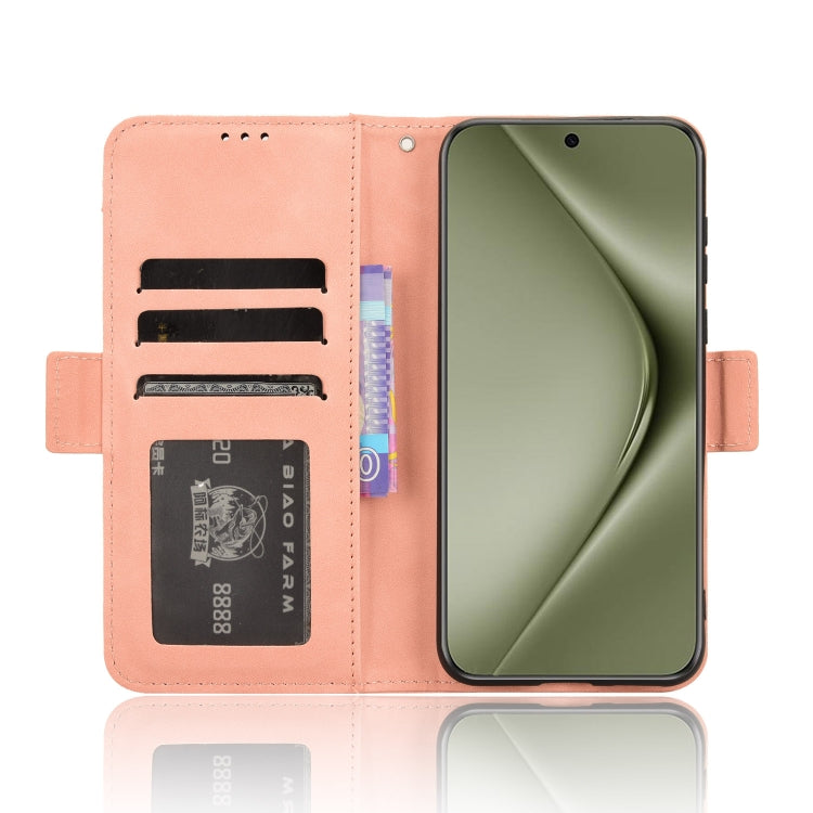 For Huawei Pura 70 Pro / 70 Pro+ Skin Feel Calf Texture Card Slots Leather Phone Case