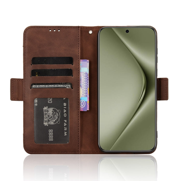 For Huawei Pura 70 Pro / 70 Pro+ Skin Feel Calf Texture Card Slots Leather Phone Case