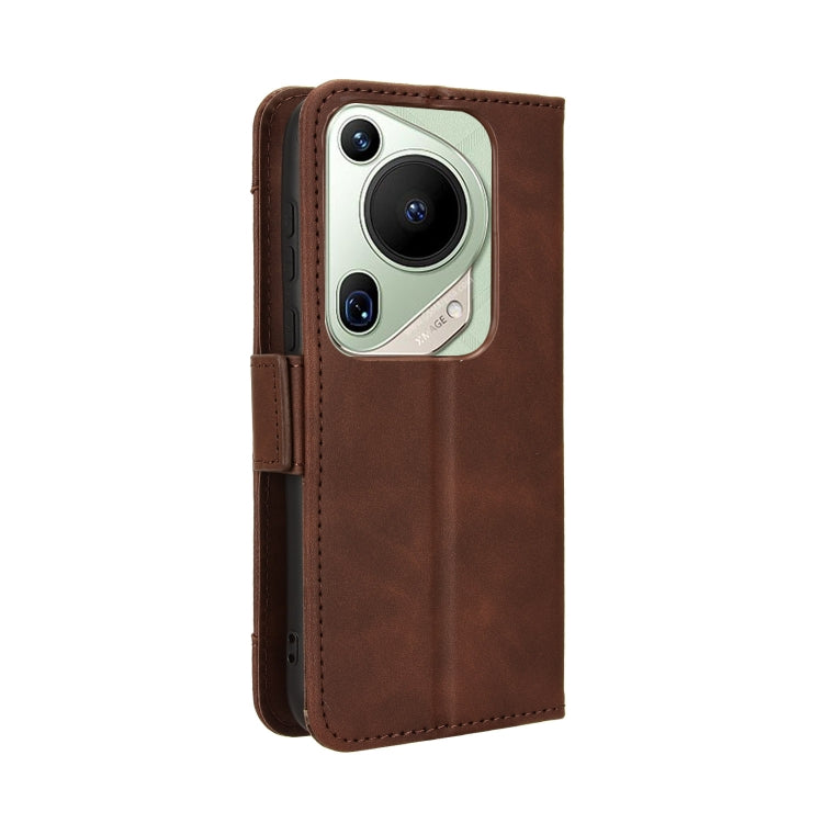 For Huawei Pura 70 Ultra Skin Feel Calf Texture Card Slots Leather Phone Case