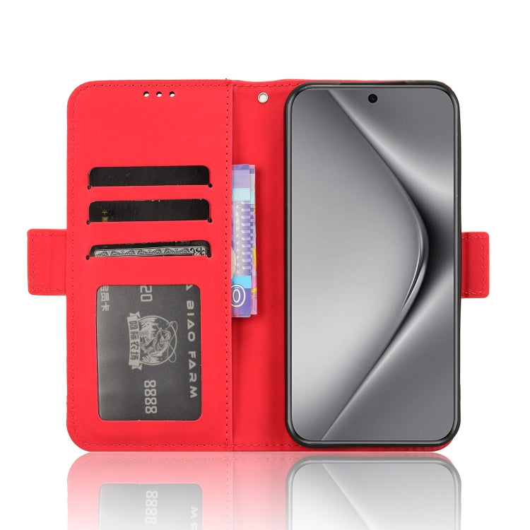 For Huawei Pura 70 Skin Feel Calf Texture Card Slots Leather Phone Case
