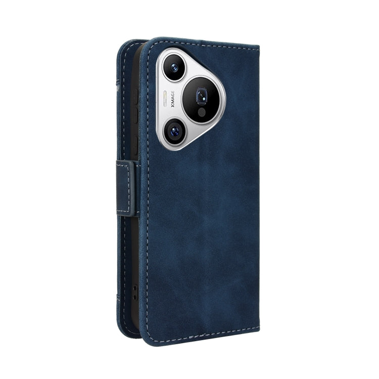 For Huawei Pura 70 Skin Feel Calf Texture Card Slots Leather Phone Case