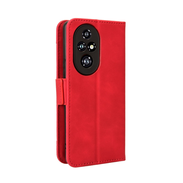 For Honor 200 Pro 5G Skin Feel Calf Texture Card Slots Leather Phone Case