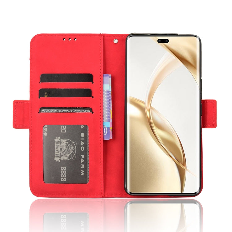 For Honor 200 Pro 5G Skin Feel Calf Texture Card Slots Leather Phone Case