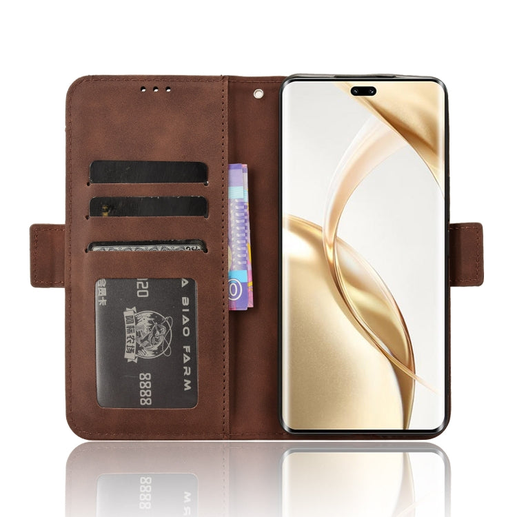 For Honor 200 Pro 5G Skin Feel Calf Texture Card Slots Leather Phone Case