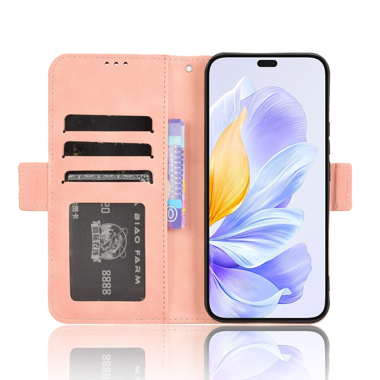 For Honor X60i 5G Skin Feel Calf Texture Card Slots Leather Phone Case