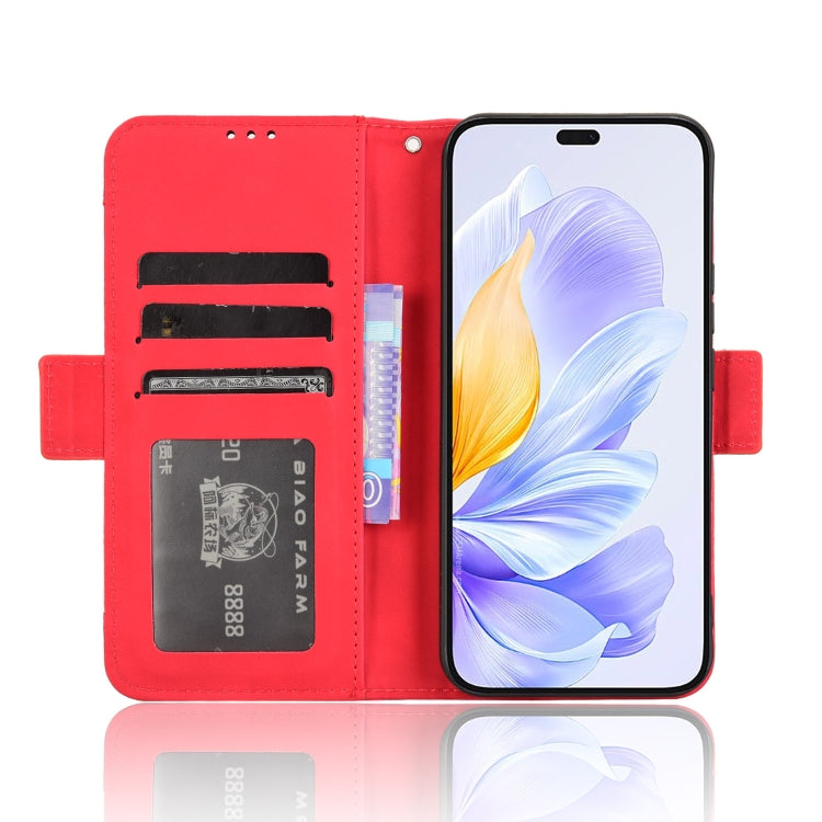 For Honor X60i 5G Skin Feel Calf Texture Card Slots Leather Phone Case