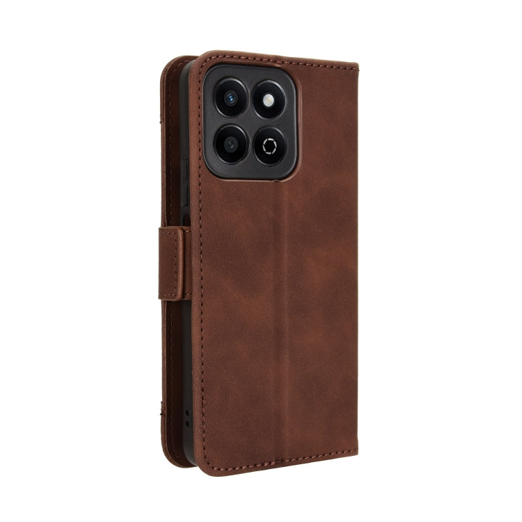 For Honor Play 60 Plus Skin Feel Calf Texture Card Slots Leather Phone Case