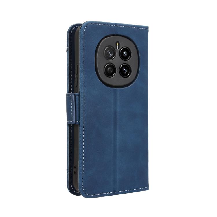 For Honor Magic7 Skin Feel Calf Texture Card Slots Leather Phone Case