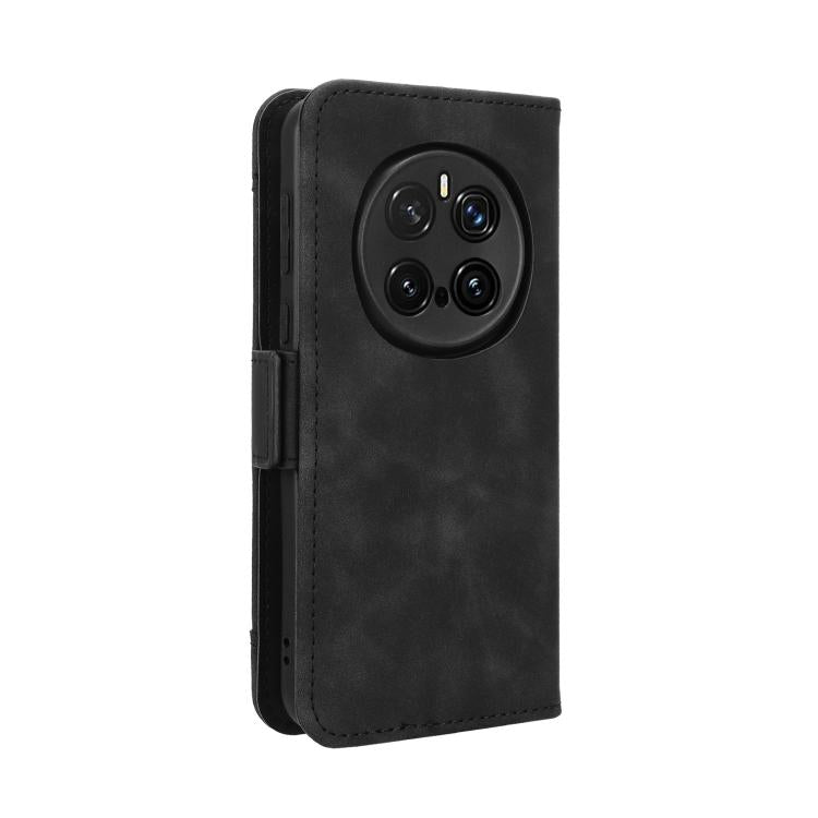 For Honor Magic7 Pro Skin Feel Calf Texture Card Slots Leather Phone Case