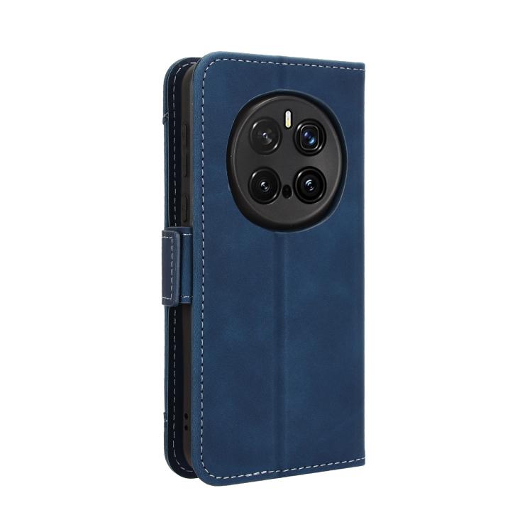 For Honor Magic7 Pro Skin Feel Calf Texture Card Slots Leather Phone Case