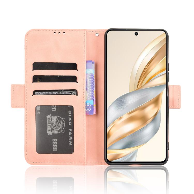 For Honor X60 5G / X9C Smart Skin Feel Calf Texture Card Slots Leather Phone Case