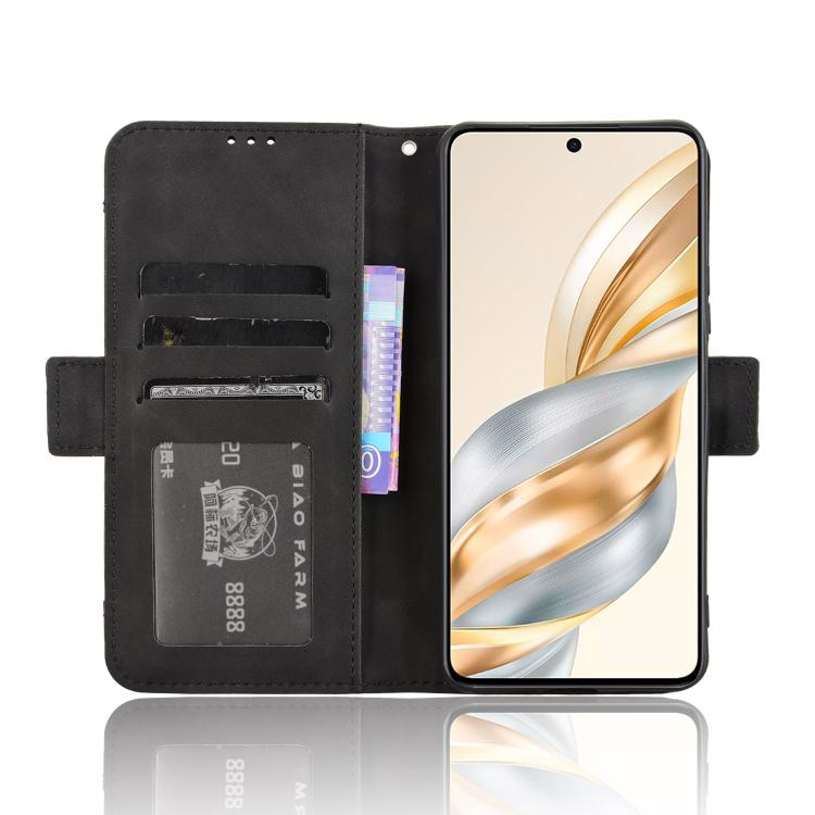 For Honor X60 5G / X9C Smart Skin Feel Calf Texture Card Slots Leather Phone Case