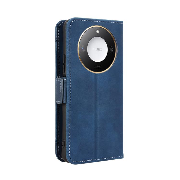 For Honor X60 5G / X9C Smart Skin Feel Calf Texture Card Slots Leather Phone Case