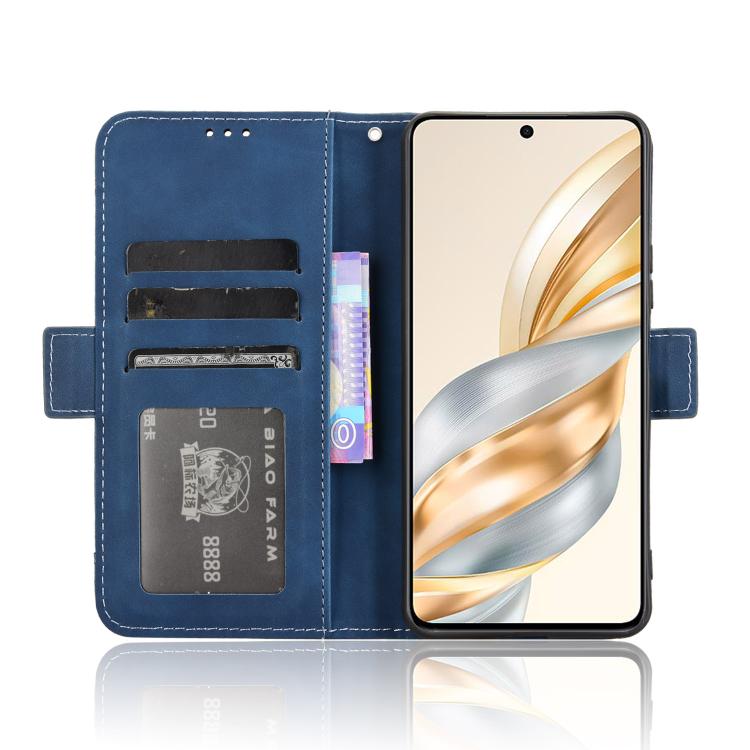 For Honor X60 5G / X9C Smart Skin Feel Calf Texture Card Slots Leather Phone Case