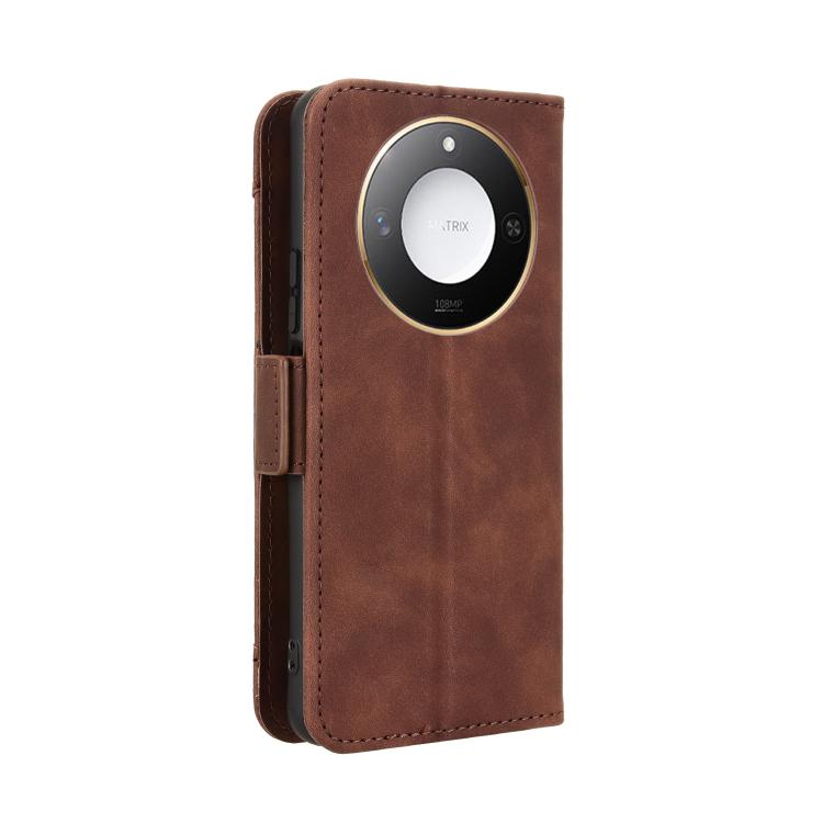 For Honor X60 5G / X9C Smart Skin Feel Calf Texture Card Slots Leather Phone Case