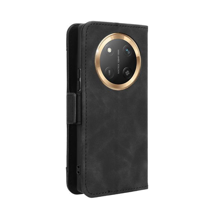 For Honor X60 Pro 5G / X9C 5G Skin Feel Calf Texture Card Slots Leather Phone Case