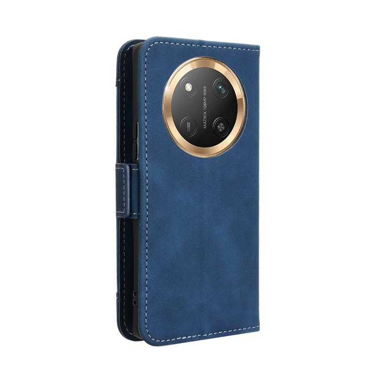 For Honor X60 Pro 5G / X9C 5G Skin Feel Calf Texture Card Slots Leather Phone Case